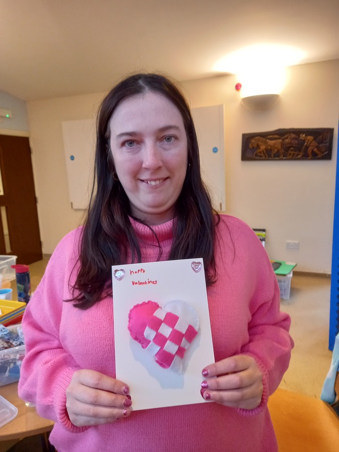 Making valentine cards
